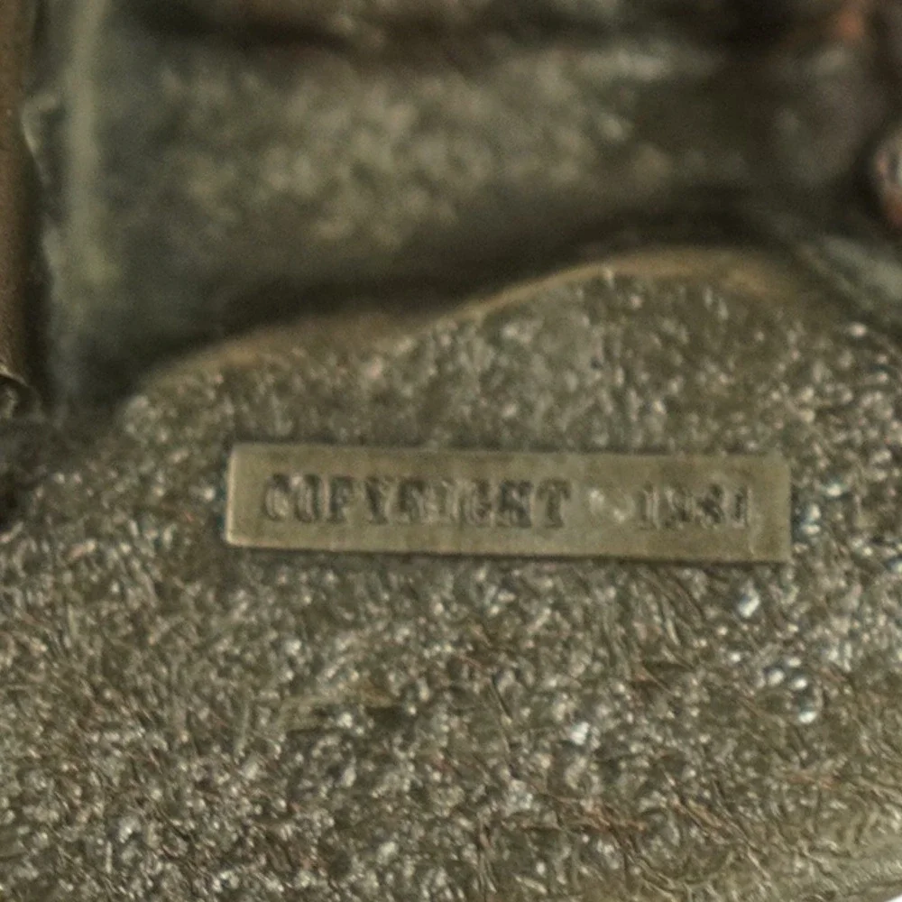 VTG‎ Great American Buckle 1981 Deer Buck Belt Buckle Serial # H502